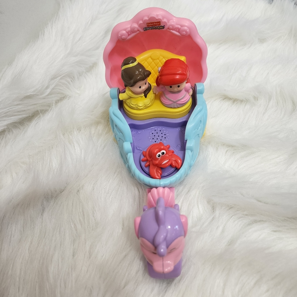 Fisher Price Little People Disney Princess Ariel's Coach